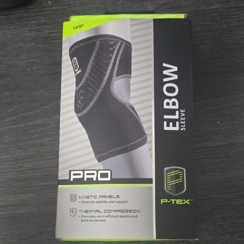 P-TEX Black Elbow Sleeve